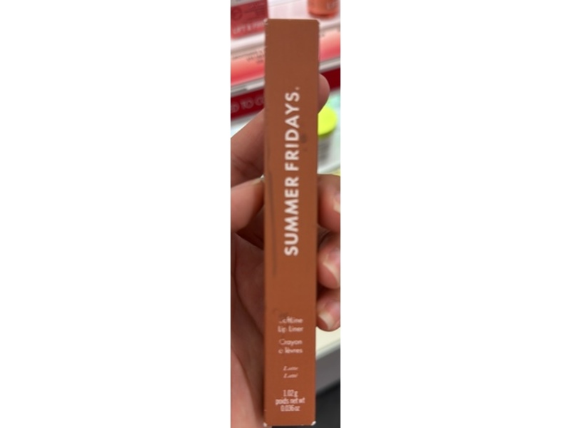 Summer Fridays Softline Lip Liner, Latte, 0.036 oz/1.02 g