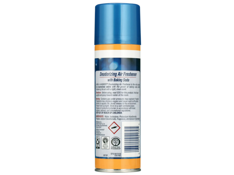 Arm & Hammer Deodorizing Air Freshener, Light Fresh Scent, 7 oz/198 g