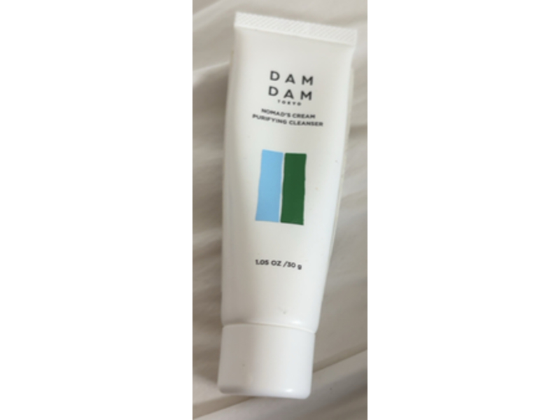 Dam Dam Tokyo Nomad's Cream Purifying Cleanser, 1.05 oz/30 g
