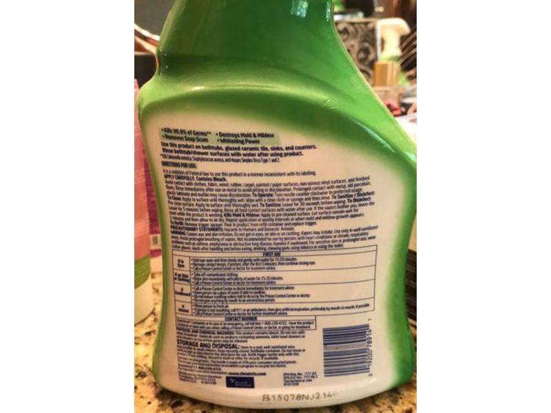 Lysol Power White & Shine Multi-Purpose Cleaner, Bleach, 32 fl oz/946 mL