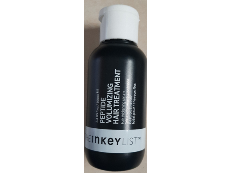 The Inkey List Peptide Volumizing Hair Thickening Serum, 3.4 fl oz/100 mL