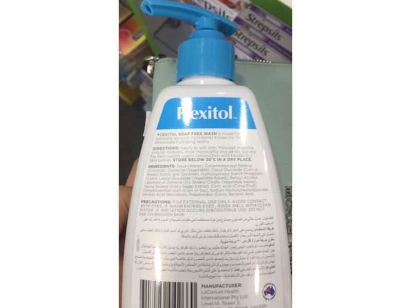 Flexitol Soap Free Wash for Sensitive Skin, 250 mL
