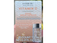 Esthetic Concentrated Facial Serum Capsules, Vitamin C, 0.27 fl oz/8 mL, 20 Count - thumbnail 2