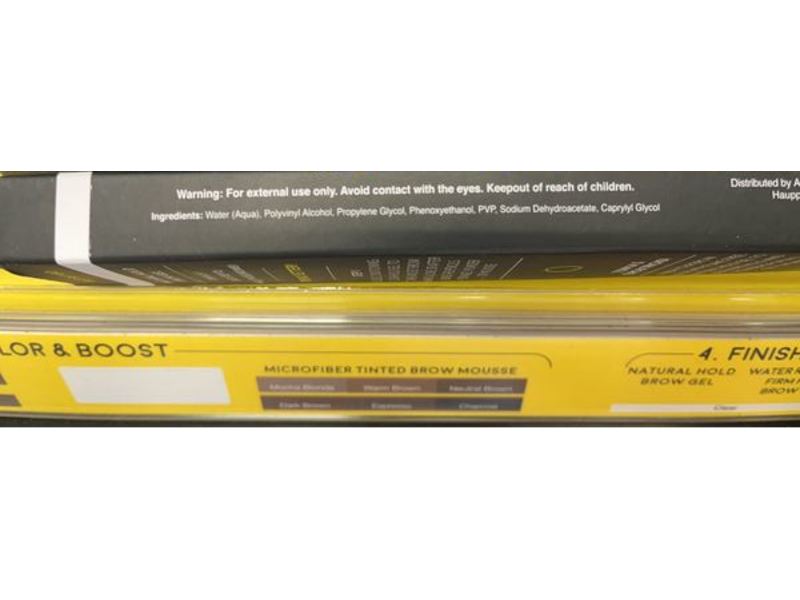 Arches & Halos Natural Hold Brow Gel, Clear, 0.106 oz/3 mL