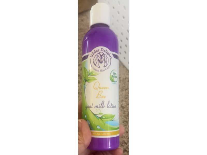Udder Delight Queen Bee Lotion, Goat Milk, 8 fl oz/240 mL