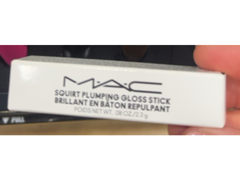 M.A.C Squirt Plumping Gloss Stick, 10 Clear, 0.08 oz/2.3 g