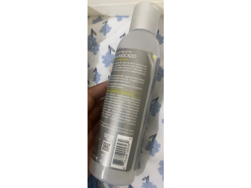 Design Essentials Daily Moisturizing Lotion, Almond & Avocado, 6 oz/198 g