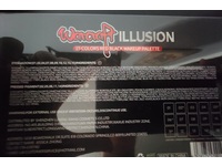 De'Lanci Warcraft Illusion 15 Colors Makeup Palette, Red Black - thumbnail 3
