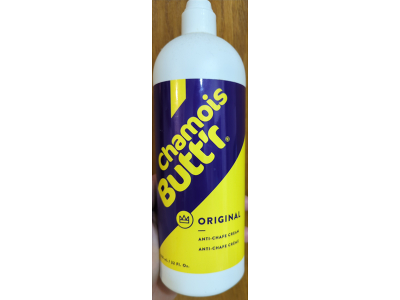 Chamois Butt'r Original Anti-Chafe Cream, 32 fl oz/946 mL