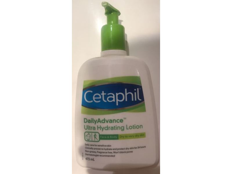 Cetaphil Daily Advance Ultra Hydrating Lotion, Dry To Very Dry Skin, 473 mL