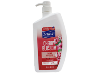 Suave Caring Body Wash, Cherry Blossom, 33.8 fl oz/1 L - Image 2