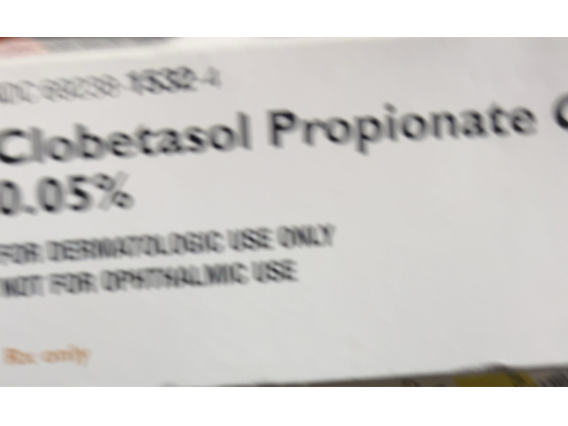 Clobetasol Propionate Cream 0.05%, 45 g, Amneal (Rx)