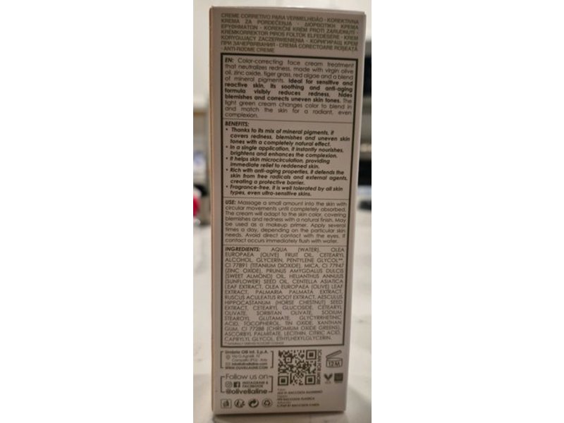Olivella No Make Up Today Redness Solution, Olive Oil Zinc Tiger Grass, 1.69 fl oz/50 mL