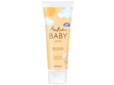 SheaMoisture Baby Lotion, Raw Shea Chamomile & Argan Oil, 8 fl oz/237 mL