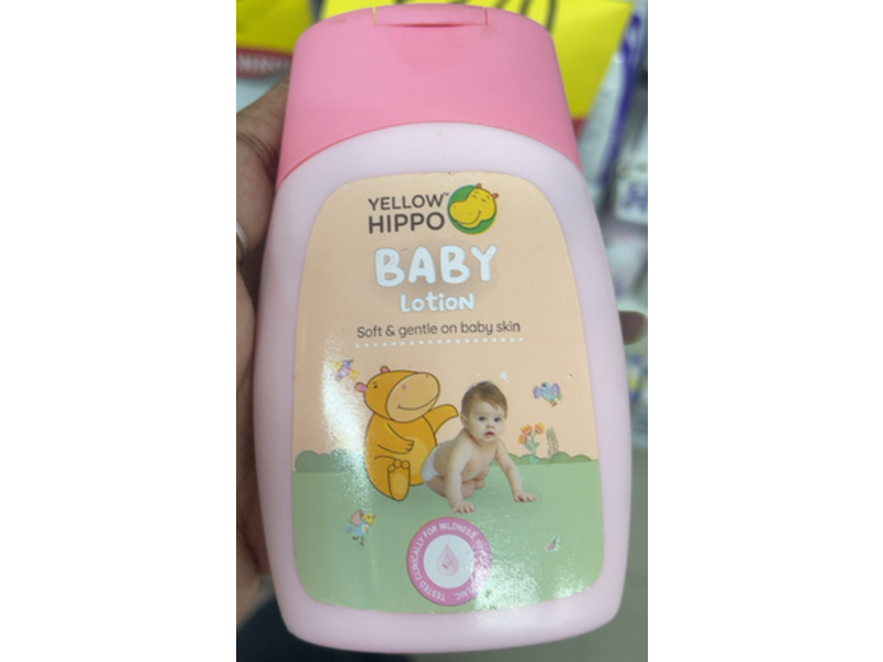Yellow Hippo Baby Lotion, 100 mL