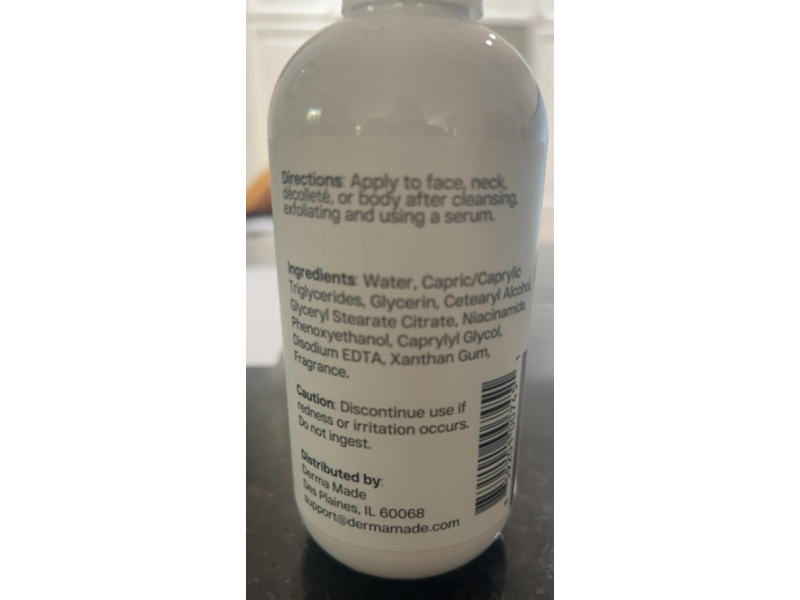 Derma Made Nia-Genic Lotion, 2% Niacinamide, 8.0 fl oz/236 mL
