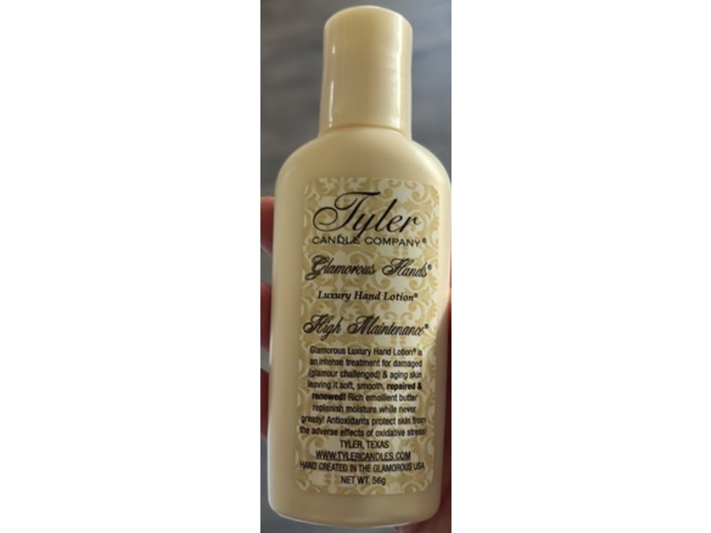 Tyler Candle Company Luxury Hand Lotion, 56 g