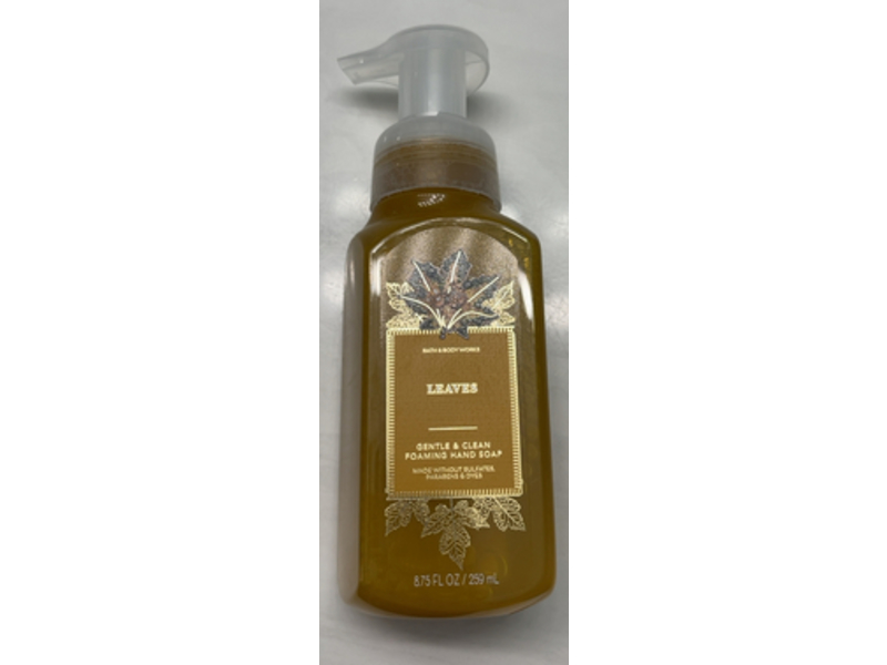 Bath & Body Works Gentle & Clean Foaming Hand Soap, Leaves, 8.75 fl oz/259 mL