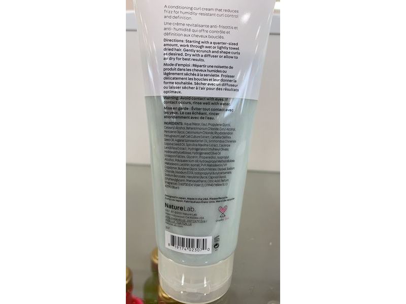 NatureLab Perfect Texture Curl Cream, 6.7 fl oz/200 mL