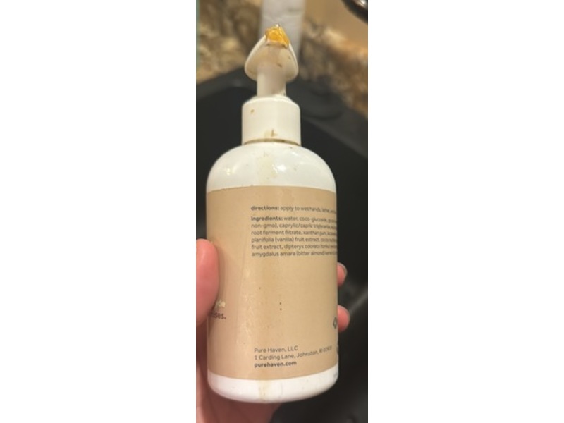 Pure Haven Body Moisturizing Hand Soap,Coconut Tonka, 8 oz/227 g