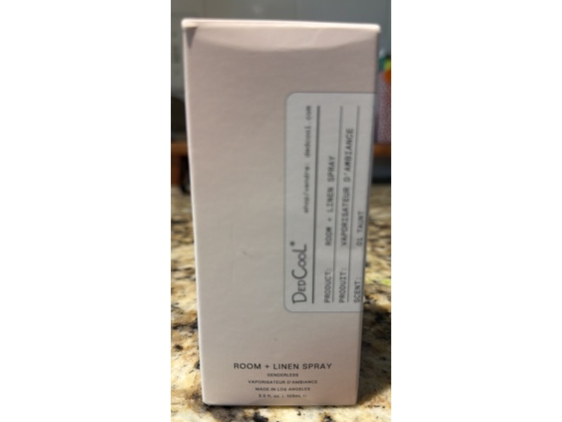 Dedcool Room+Linen Spray, 01 Taunt, 3.5 fl oz/103 mL