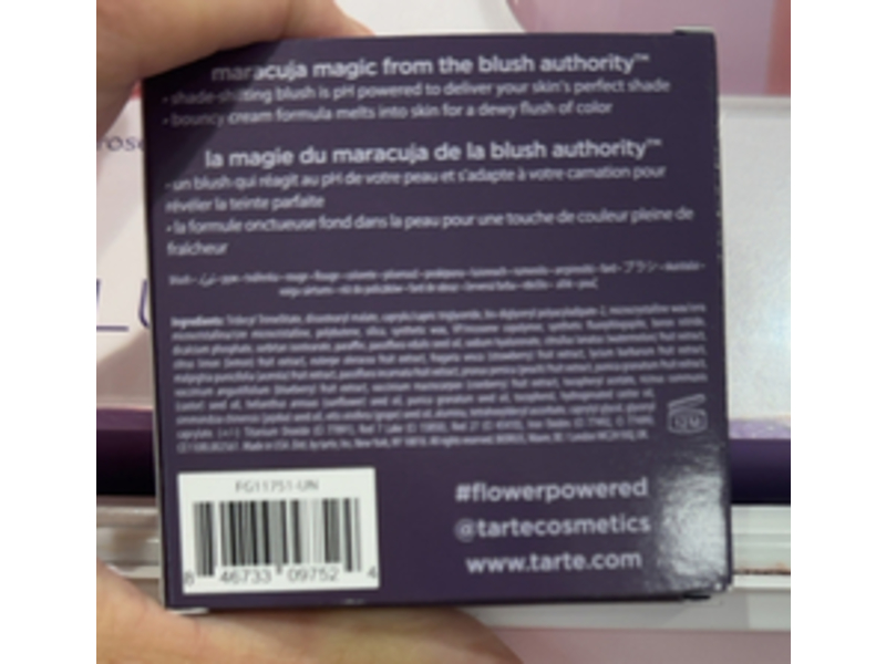 Tarte Maracuja Juicy Blush, Rose, 0.12 oz/3.5 g