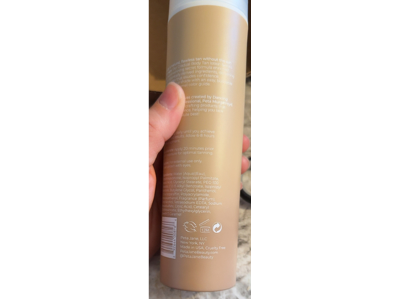Peta Jane Gradual Body Tan, 6.7 fl oz/200 mL