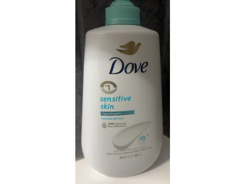 Dove Sensitive Skin Renewing Micro Moisture Body Wash, 30.6 fl oz/905 mL