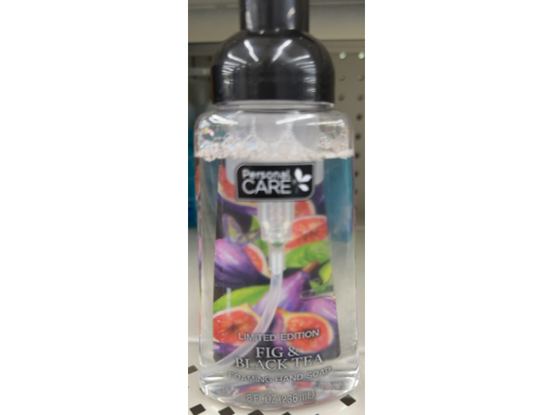 Personal Care Foaming Hand Soap, Fig & Black Tea, 8 fl oz/236 mL