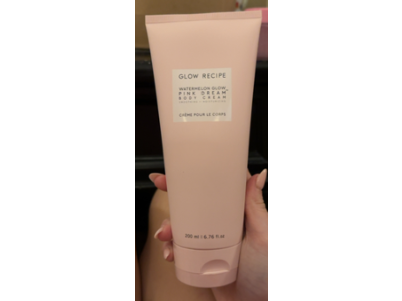 Glow Recipe Watermelon Glow Pink Dream Body Cream, 6.76 fl oz/200 mL