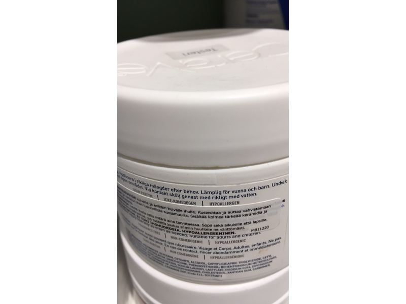 Cerave Moisturising Cream, Dry To Very Dry Skin, Fragrance Free, 12 oz/340 g