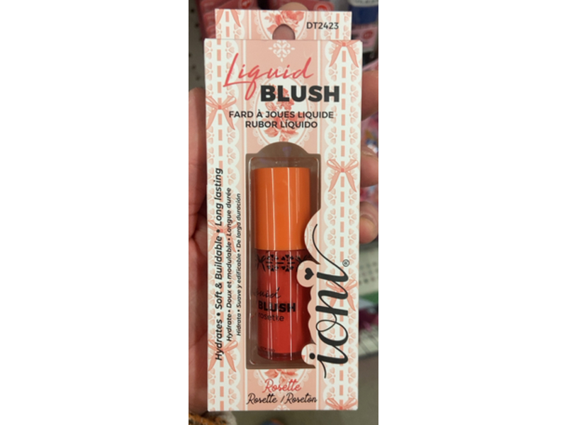 Ioni Liquid Blush, Rosette, 0.17 fl oz/5 mL