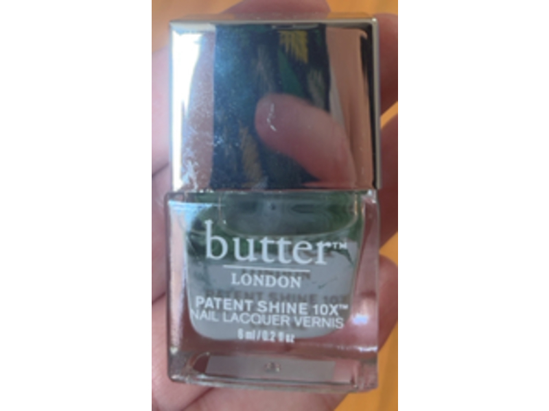 Butter London Patent Shine 10X Nail Lacquer, London Fog, 0.2 fl oz/6 mL