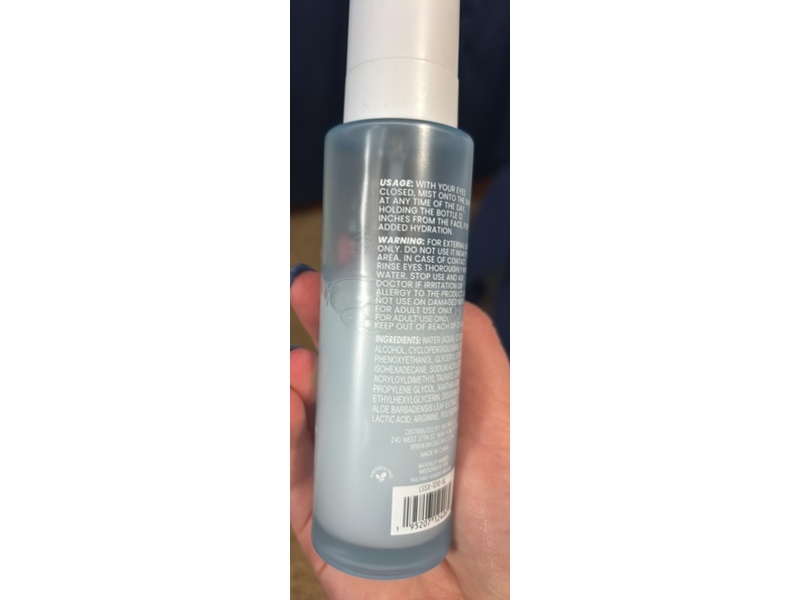 Lazy Days All Nighter Hydrating Face Mist, 3.2 fl oz/95 mL