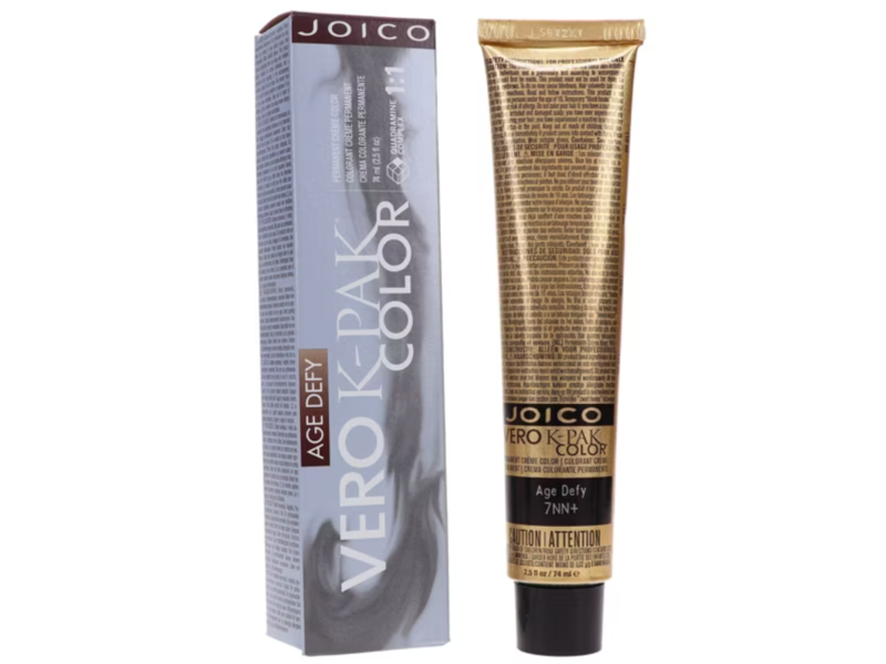 Joico Vero K-Pak Age Defy Permanent Hair Color, 7na+, 2.5 fl oz/74 mL