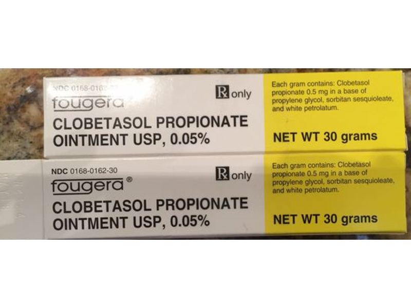 Clobetasol Propionate Ointment USP 0.05%, 30 g, Fougera (RX)