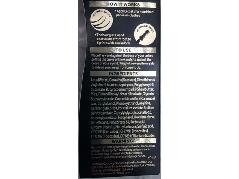 No 7 The Full 360 Ultra All In Mascara, 0.33 fl oz/10 mL