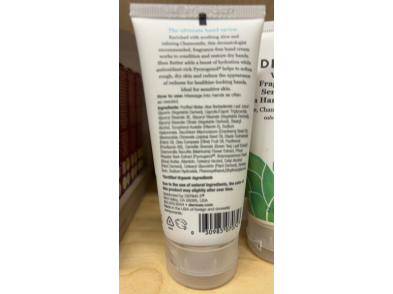 Derma.E Shea Hand Repair Cream, Vitamin E, 2 oz/56 g