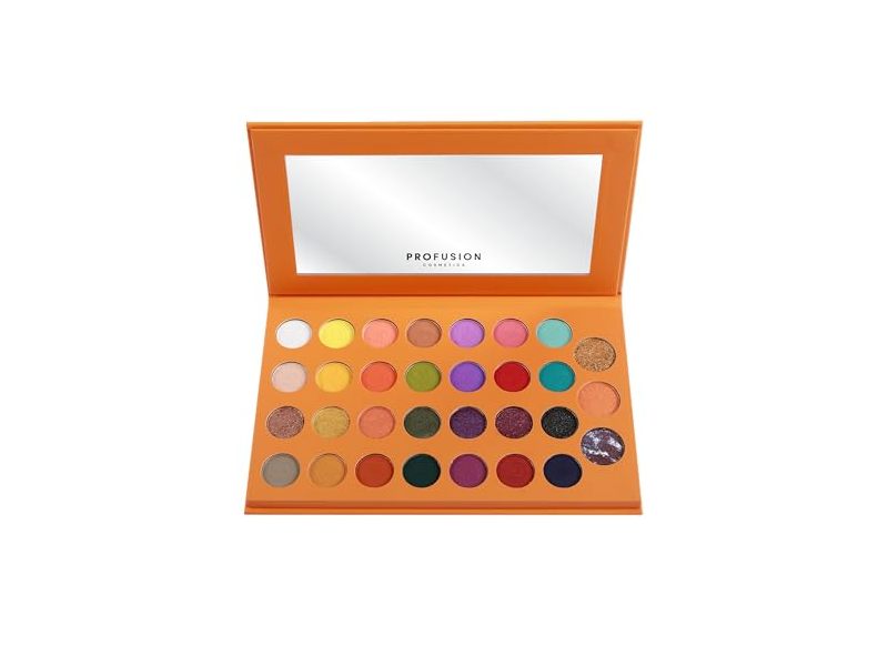 Profusion Cosmetics X Peanuts Eyeshadow Palette, Trick Or Treat, 1.01 oz/28.6 g, 31 Shades