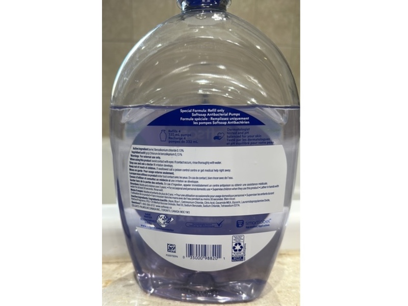 Softsoap Antibacterial Hand Soap, White Tea & Berry Scent, 1.47 L