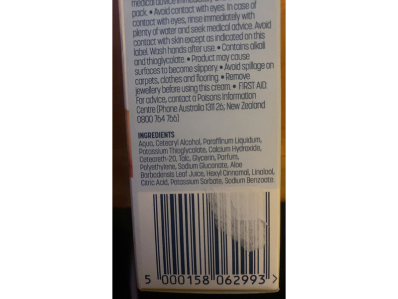 Veet Pure Hair Removal Cream, Sensitive Skin, 100 mL