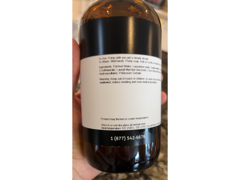 Live For Tomorrow Hand Soap, Unscented, 15.5 fl oz/460 mL