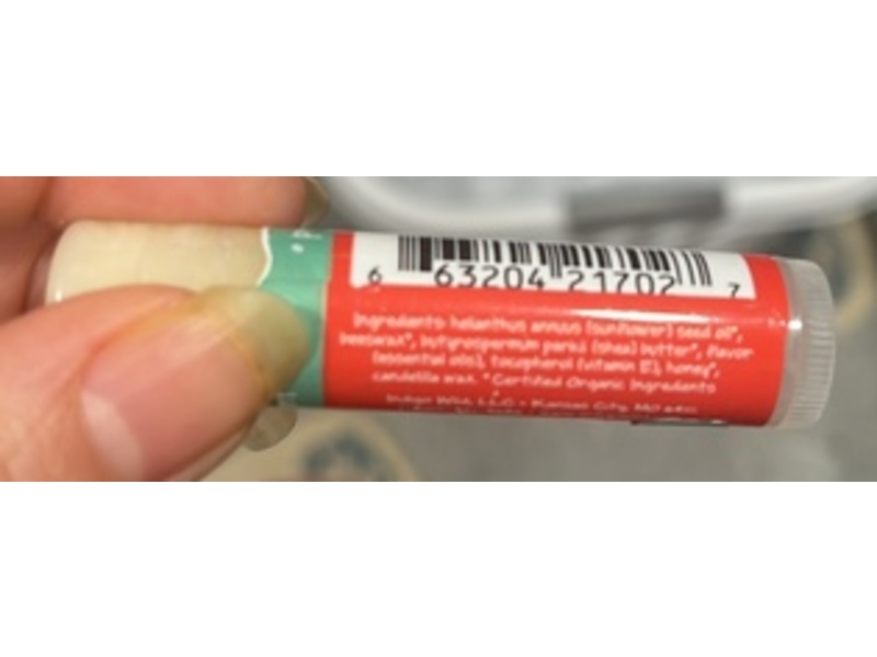 Zum Kiss All Natural Shea Butter Lip Balm, Peppermint, 0.15 oz