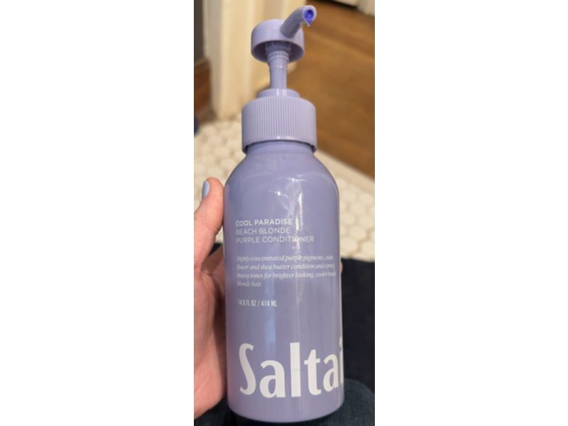 Saltair Cool Paradise Beach Blonde Purple Conditioner, 14.0 fl oz/414 mL