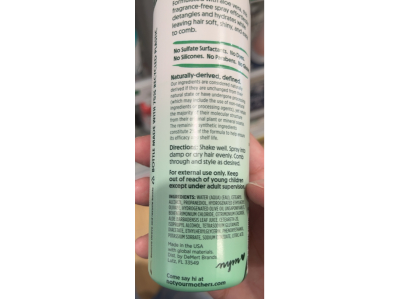 Not Your Mother's Kids Daily Care Moisturizing Detangler, 8 fl oz/237 mL