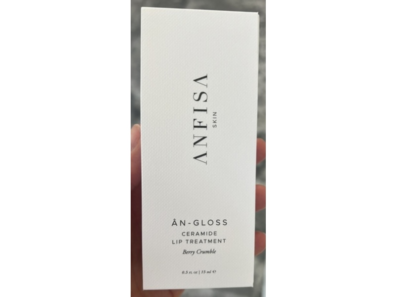 Anfisa Skin AN-GLOSS Ceramide Lip Treatment, Berry Crumble, 0.5 fl oz/15 mL