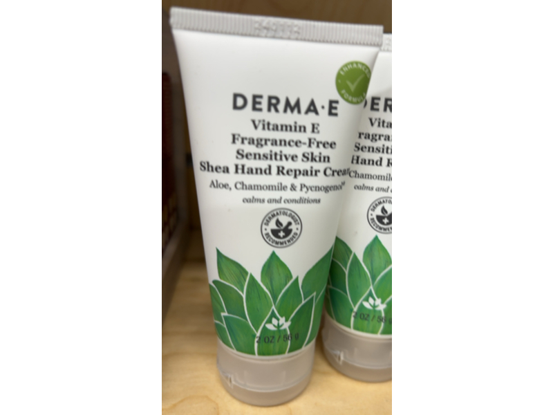 Derma.E Shea Hand Repair Cream, Vitamin E, 2 oz/56 g
