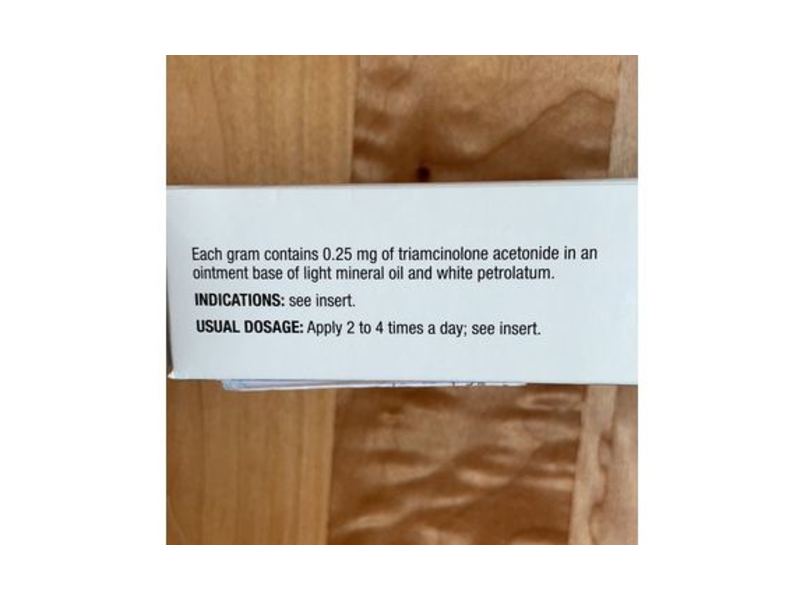 Triamcinolone Acetonide Ointment USP 0.025%, 15 g, Perrigo (RX)