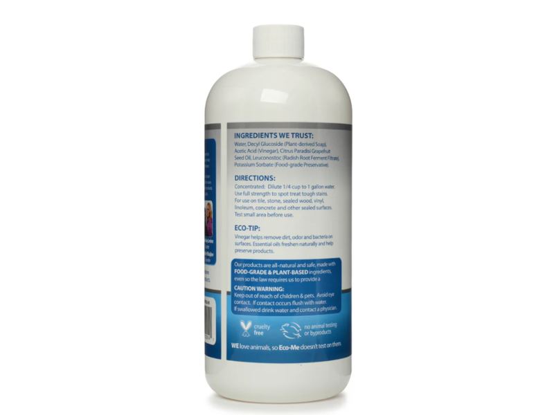 Eco-Me Concentrated Multi-Surface Floor Cleaner, 32 oz/946 mL