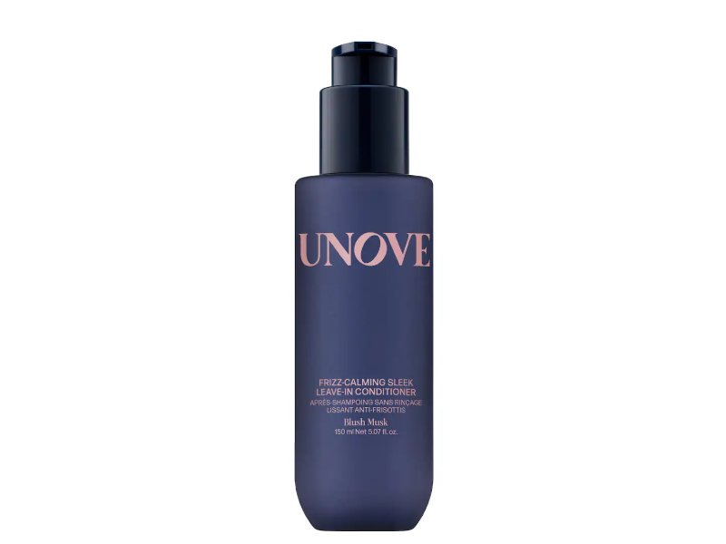 Unove Frizz-Calming Sleek Leave-In Conditioner, Blush Musk, 5.07 fl oz/150 mL